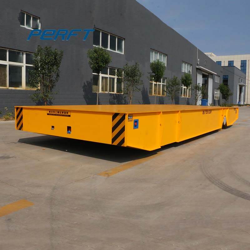 rail transfer carts for painting booth metal part transport 90t